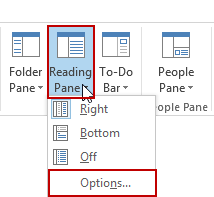 change font size on reading pane outlook for mac 15.37